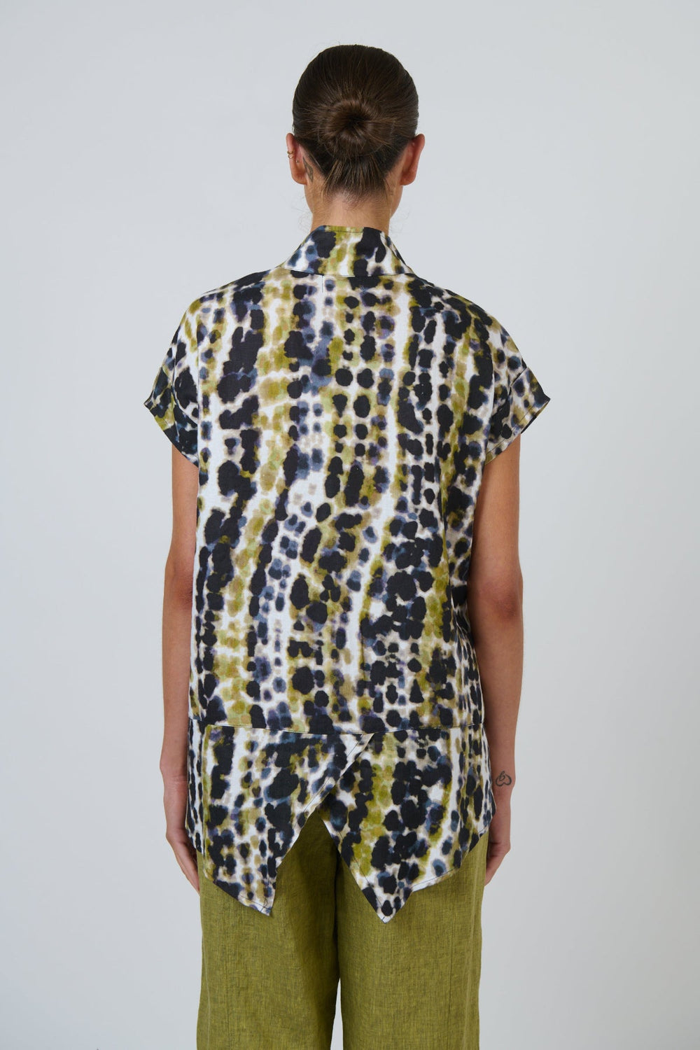 Lichen Linen Shirt - Pizazz BoutiqueNaturals By O & J