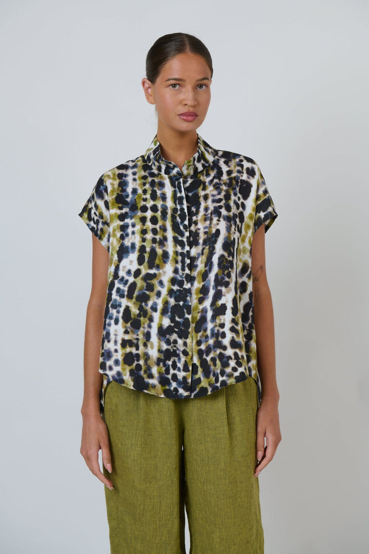 Lichen Linen Shirt - Pizazz BoutiqueNaturals By O & J
