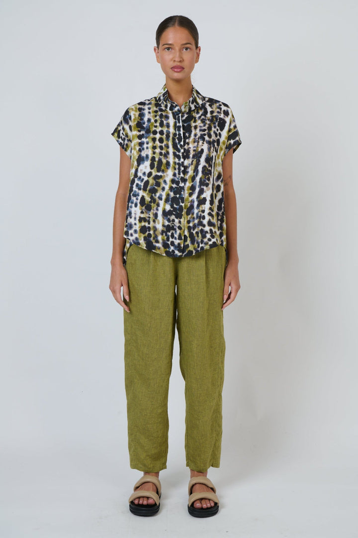 Lichen Linen Shirt - Pizazz BoutiqueNaturals By O & J