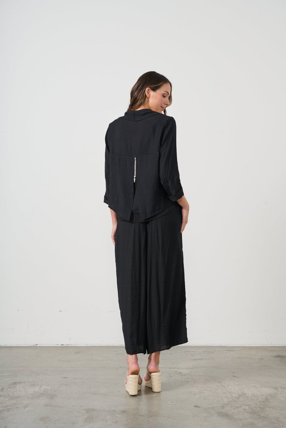 Lightweight Swing Jacket - Black - CJ6 - Pizazz BoutiqueCaju