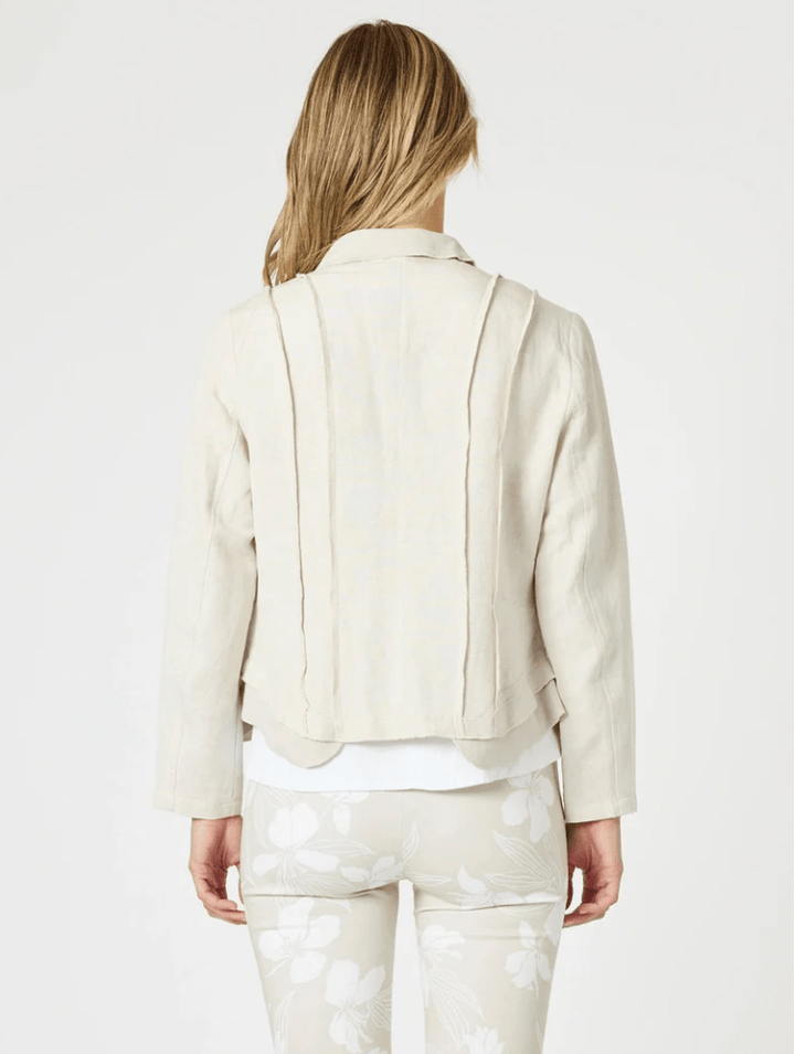 Lino Le Marais Jacket - Natural - GS24 - Pizazz BoutiqueGordon smith