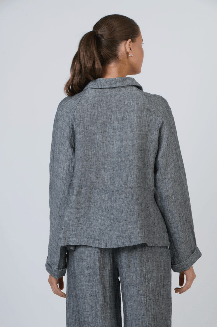 Lisa Jacket - Cinder - OJ44 - Pizazz BoutiqueNaturals By O & J