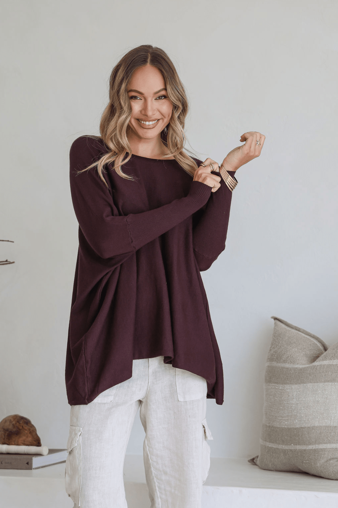 Lounge Jumper - Chocolate - SN4 - Pizazz BoutiqueSilence & Noise