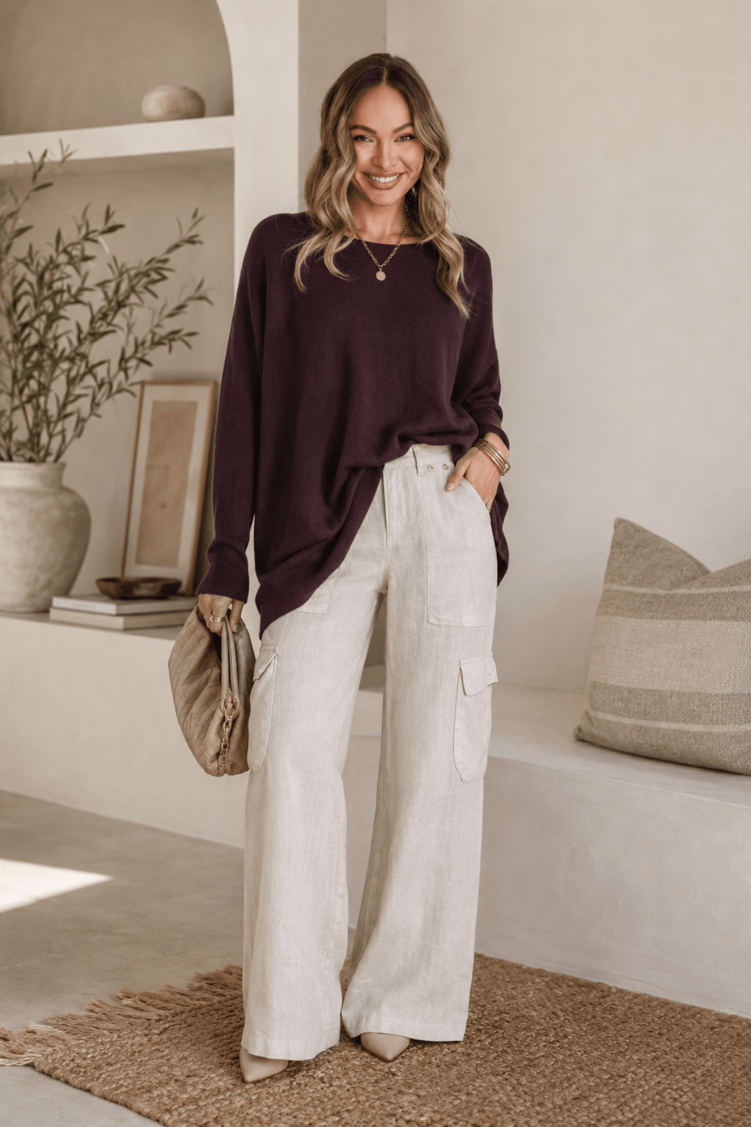 Lounge Jumper - Chocolate - SN4 - Pizazz BoutiqueSilence & Noise