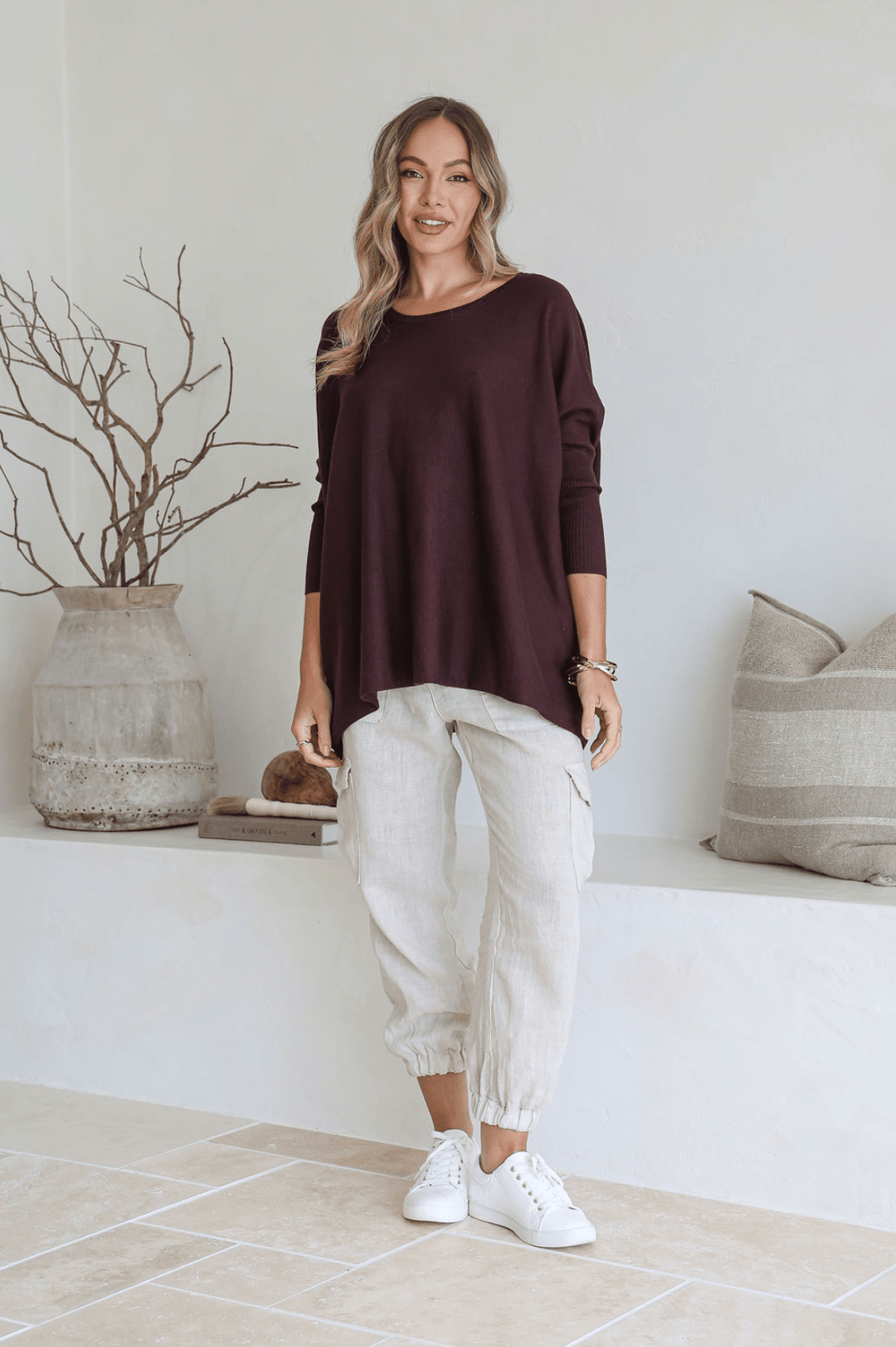 Lounge Jumper - Chocolate - SN4 - Pizazz BoutiqueSilence & Noise