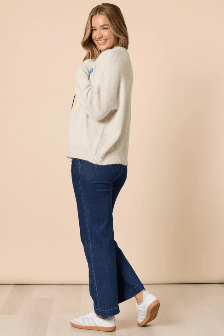 Love Amour Knit - Natural - TZ42 - Pizazz BoutiqueThreadz