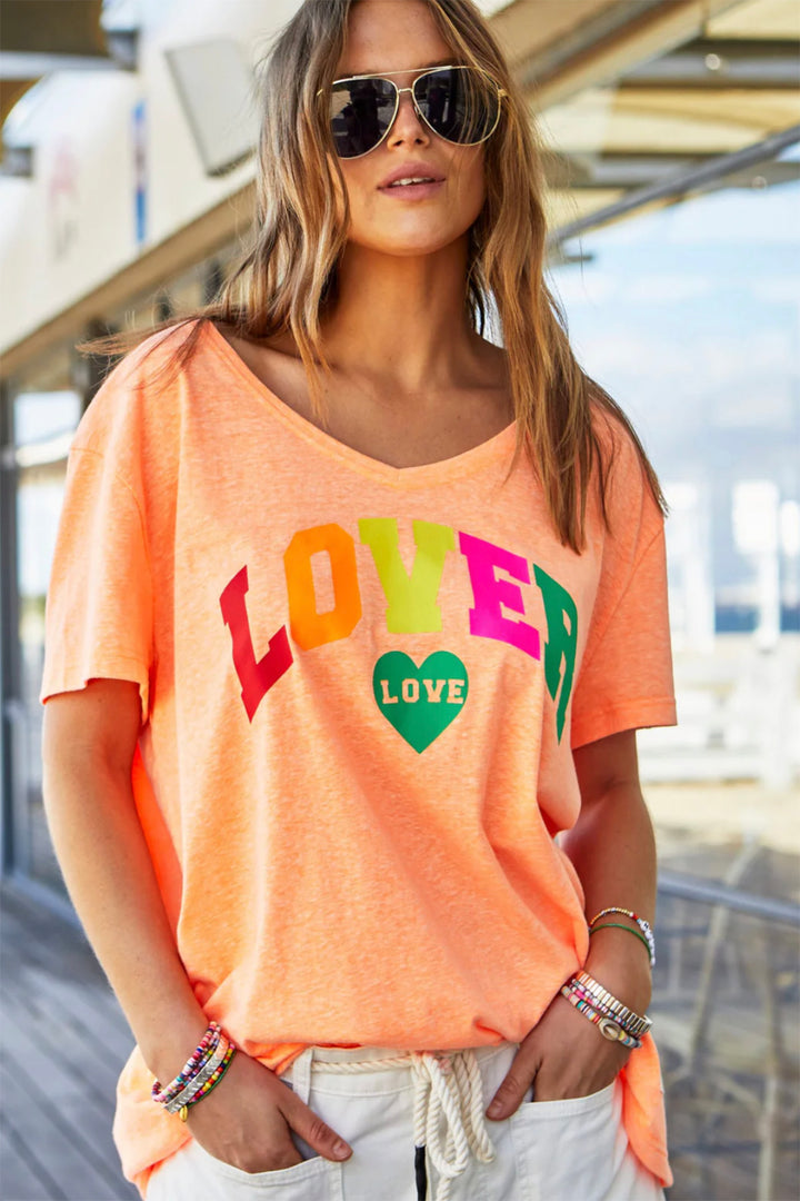 Lover Tee - Orange - HC4