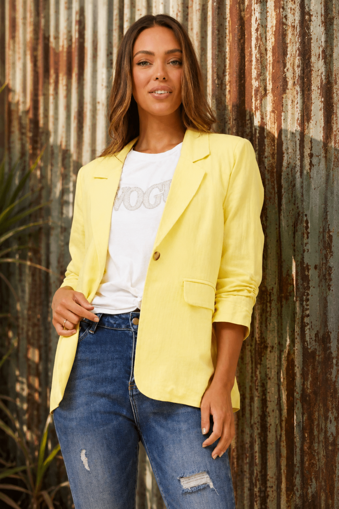 The Lucky Jacket - Lemon - CK15
