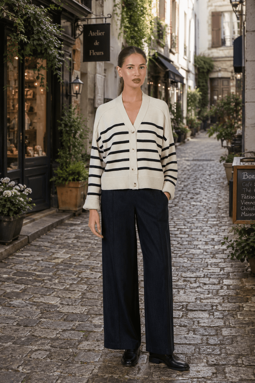 Lucy Cardigan - Sand Mix - OJ36 - Pizazz BoutiqueNaturals By O & J