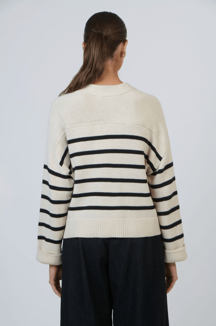 Lucy Cardigan - Sand Mix - OJ36 - Pizazz BoutiqueNaturals By O & J