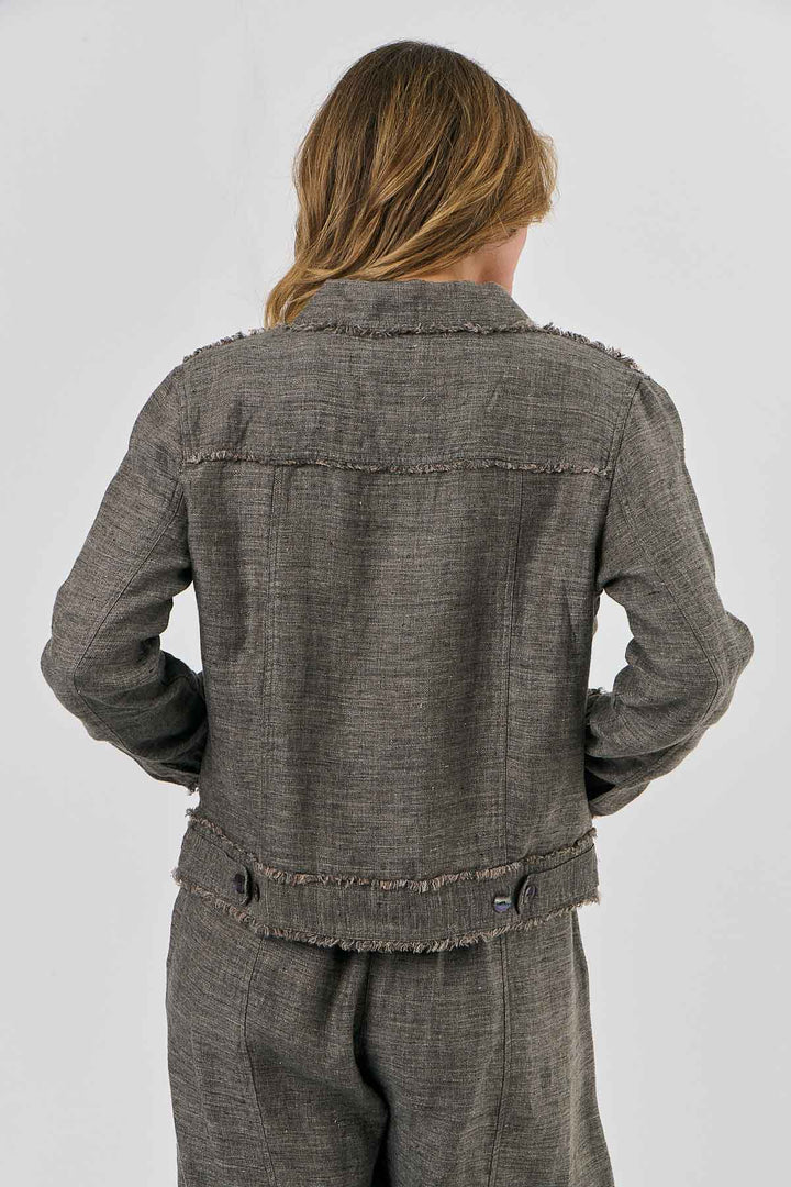 Lucy Jacket - Starling - OJ8 - Pizazz BoutiqueNaturals By O & J