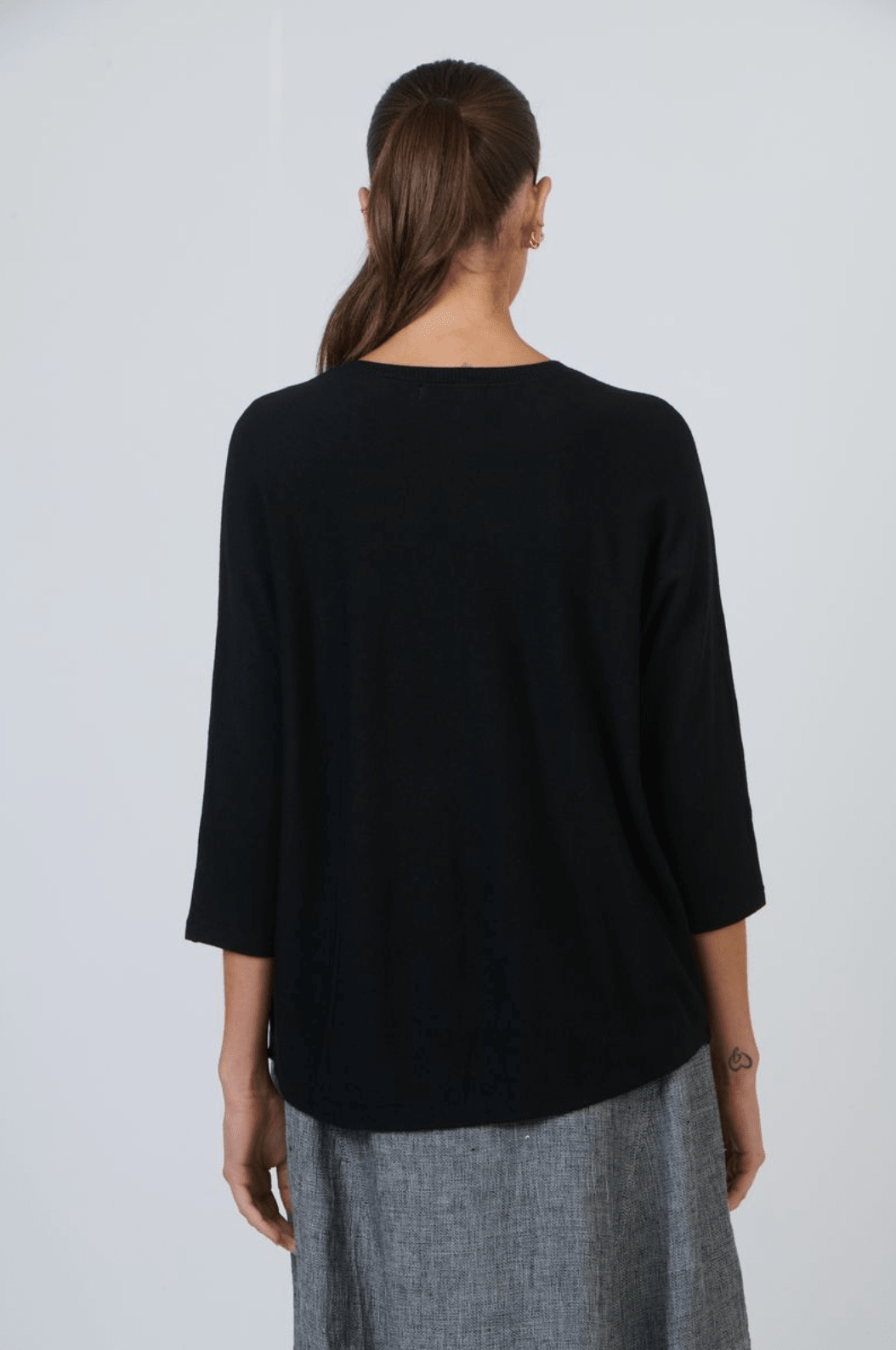 Luella Knit - Black - OJ47 - Pizazz BoutiqueNaturals By O & J