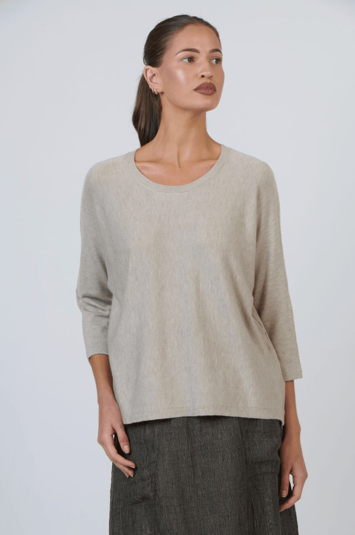 Luella Knit - Partridge - OJ47 - Pizazz BoutiqueNaturals By O & J