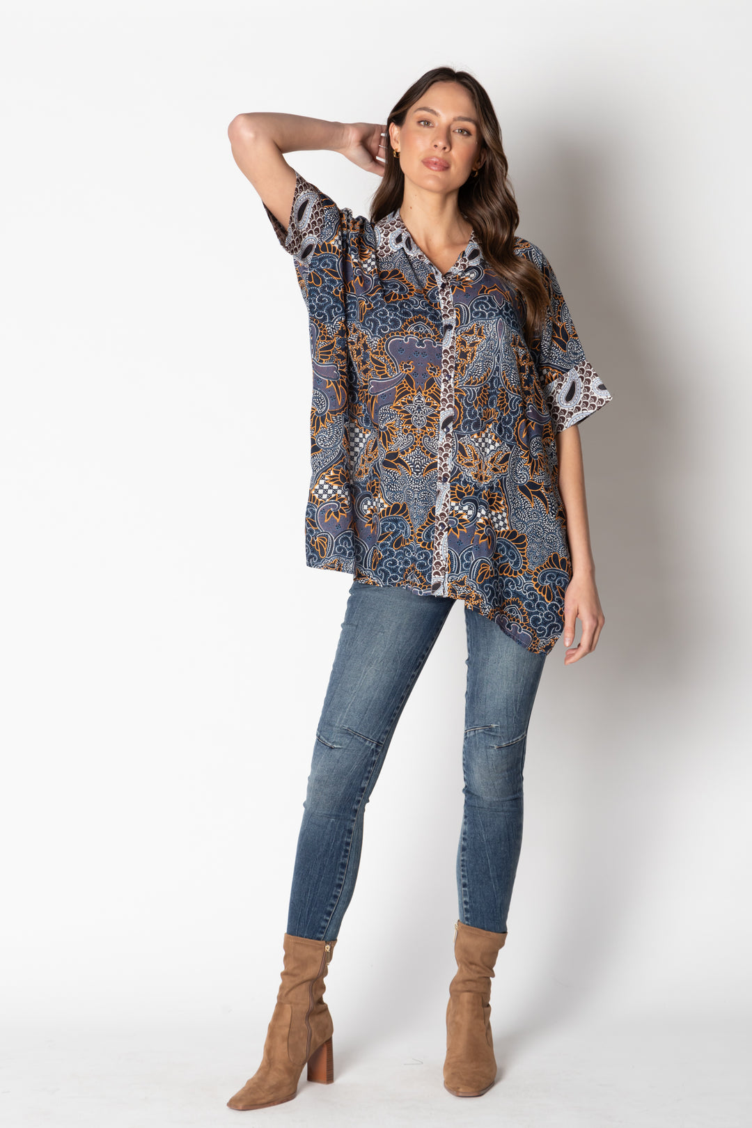 Bilboa Kaftan Shirt - LS3