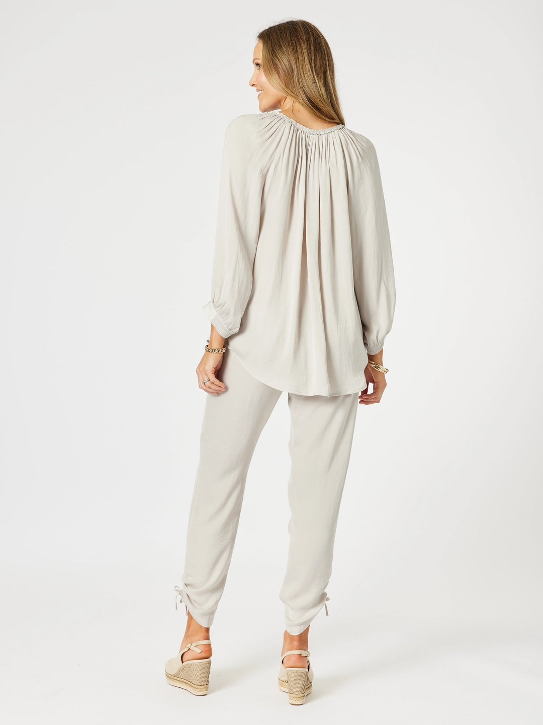 Lux Plait Top - Champagne - HV21 - Pizazz BoutiqueHammock & Vine