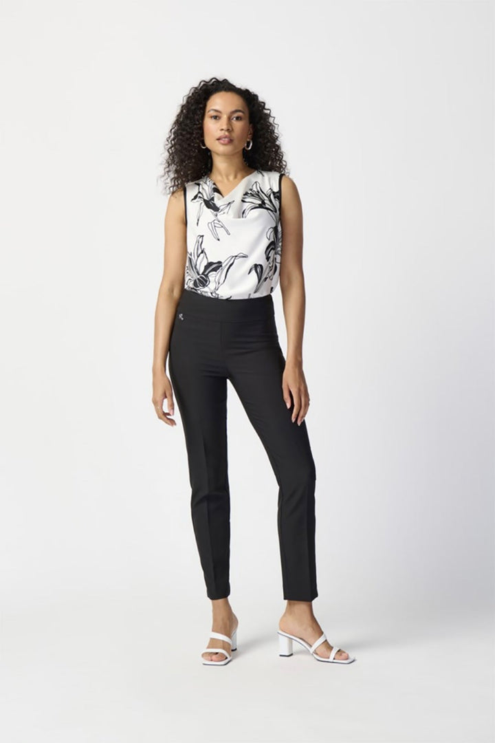 Lux Twill Pant - Black - JR15 - Pizazz BoutiqueJoseph Ribkoff