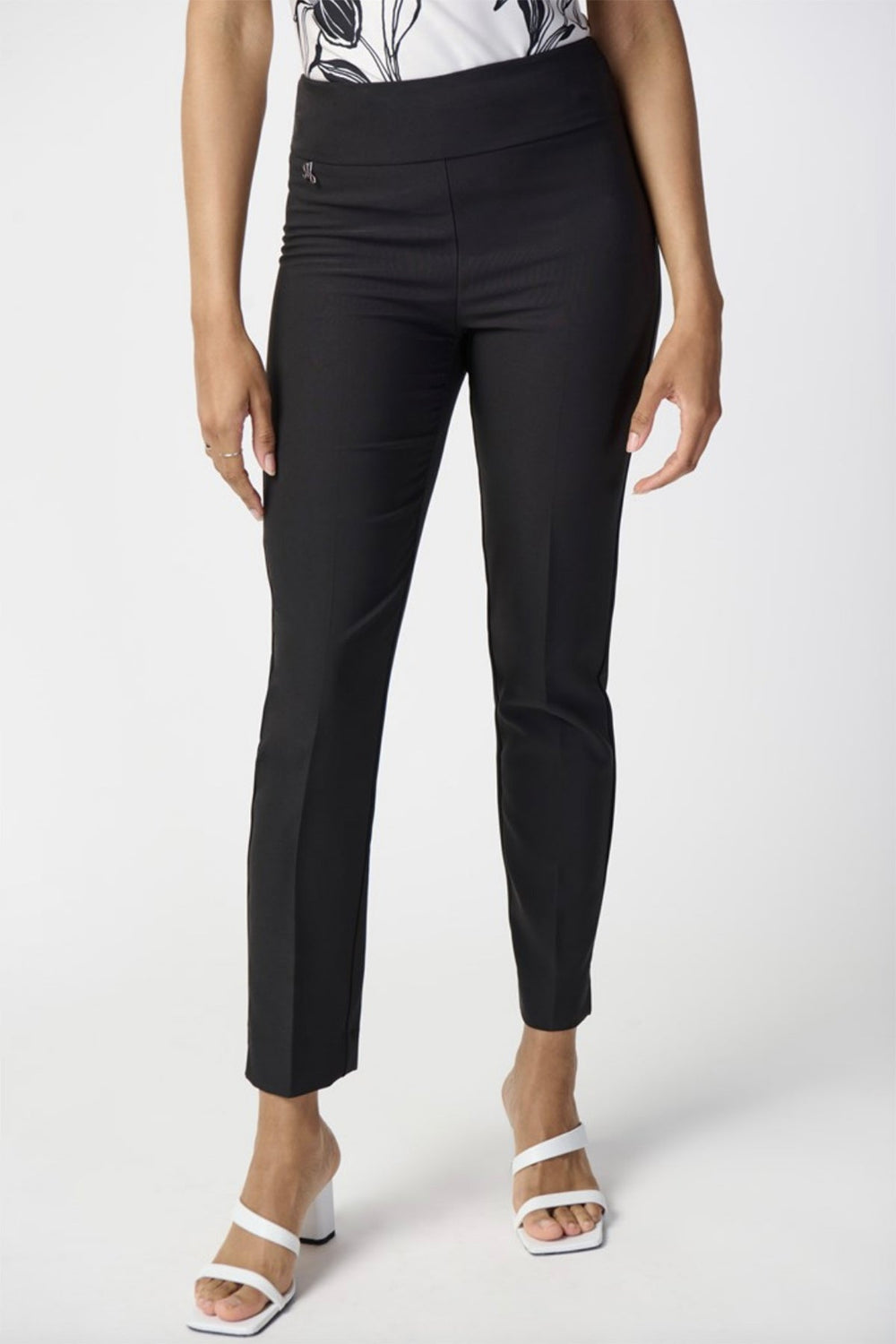 Lux Twill Pant - Black - JR15 - Pizazz BoutiqueJoseph Ribkoff