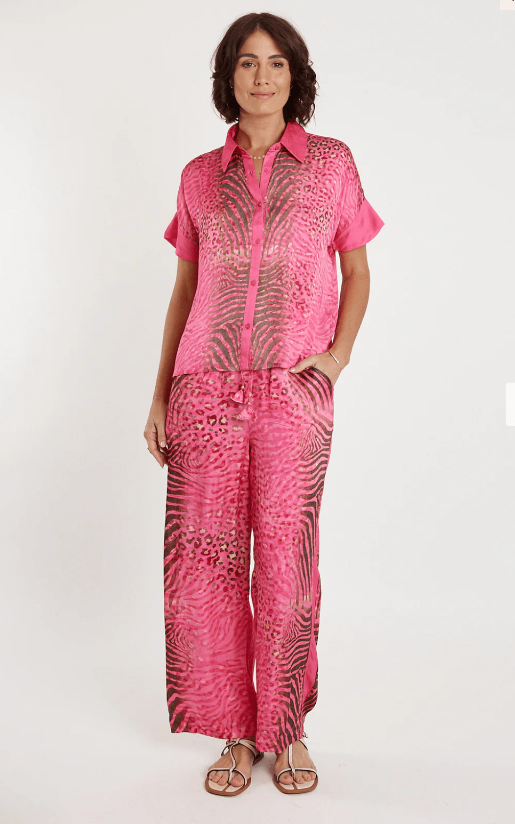 Maasai Pant - Pink - LS5 - Pizazz BoutiqueLula Soul