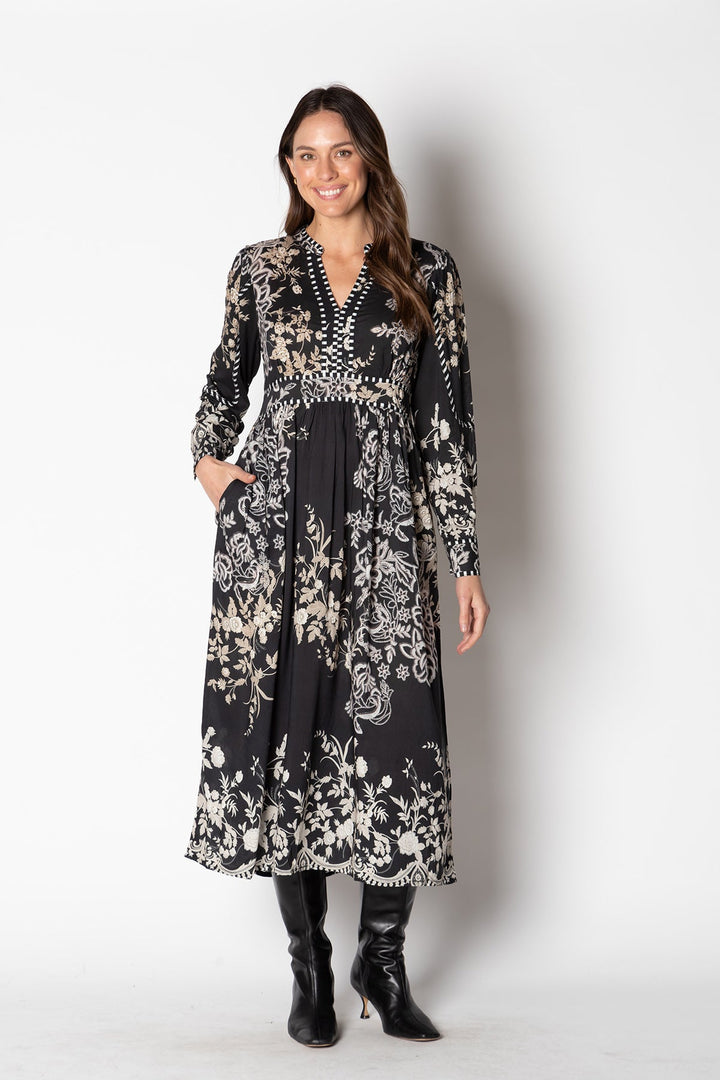 Madrid Midi - Black - LS12 - Pizazz BoutiqueLula Soul
