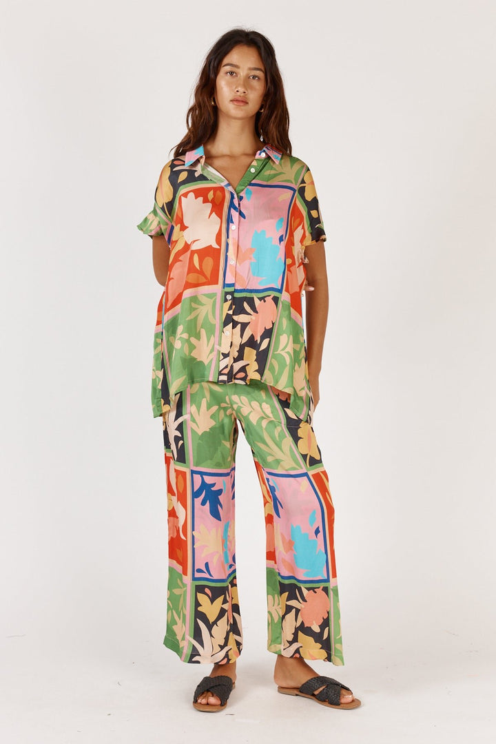 Maputo Pant - Red - RY5 - Pizazz BoutiqueRubyyaya