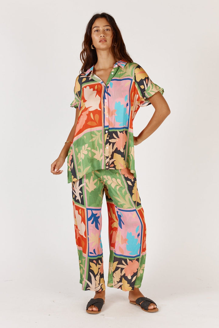 Maputo Pant - Red - RY5 - Pizazz BoutiqueRubyyaya