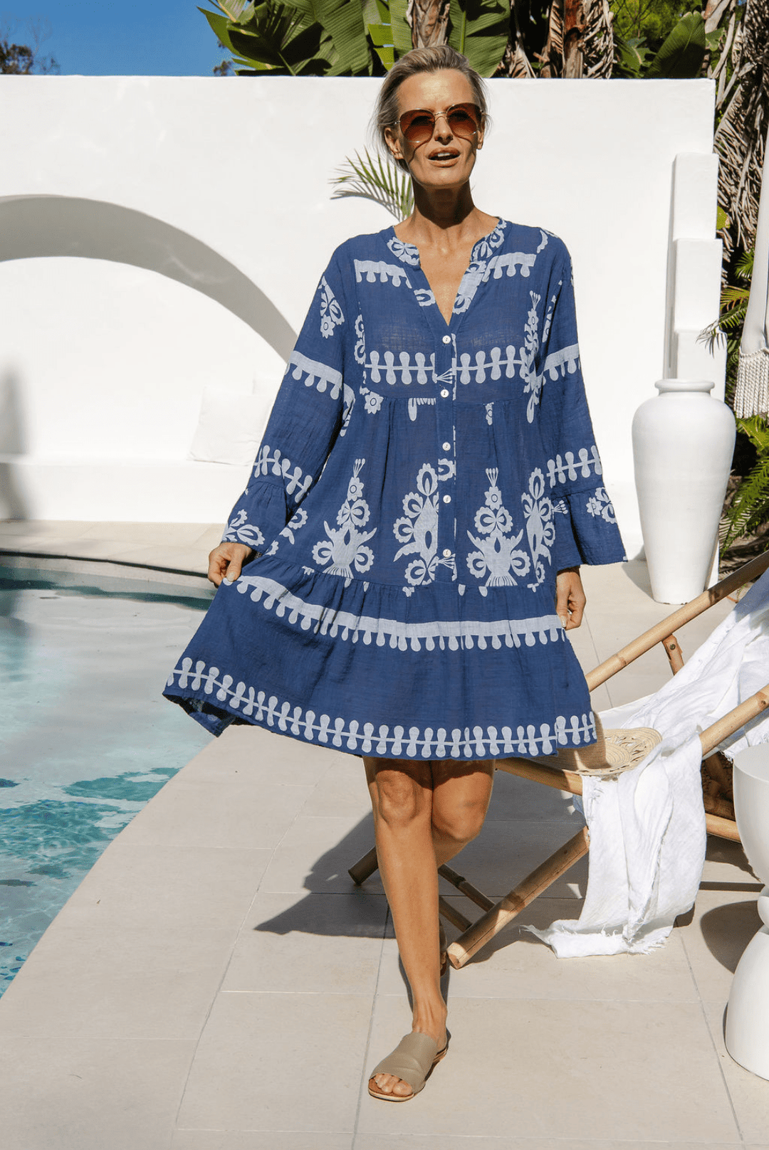 Mare Dress - Denim - IC70 - Pizazz BoutiqueThe Italian Cartel