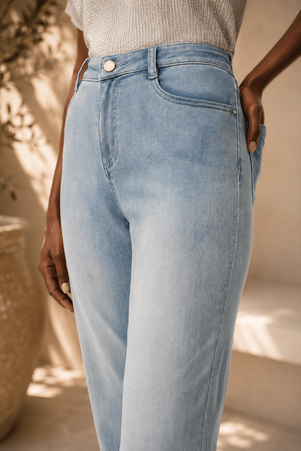Margot Classic Jean - Light Blue Denim - JR93 - Pizazz BoutiqueJoseph Ribkoff