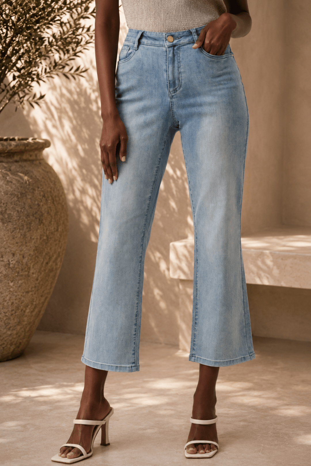 Margot Classic Jean - Light Blue Denim - JR93 - Pizazz BoutiqueJoseph Ribkoff