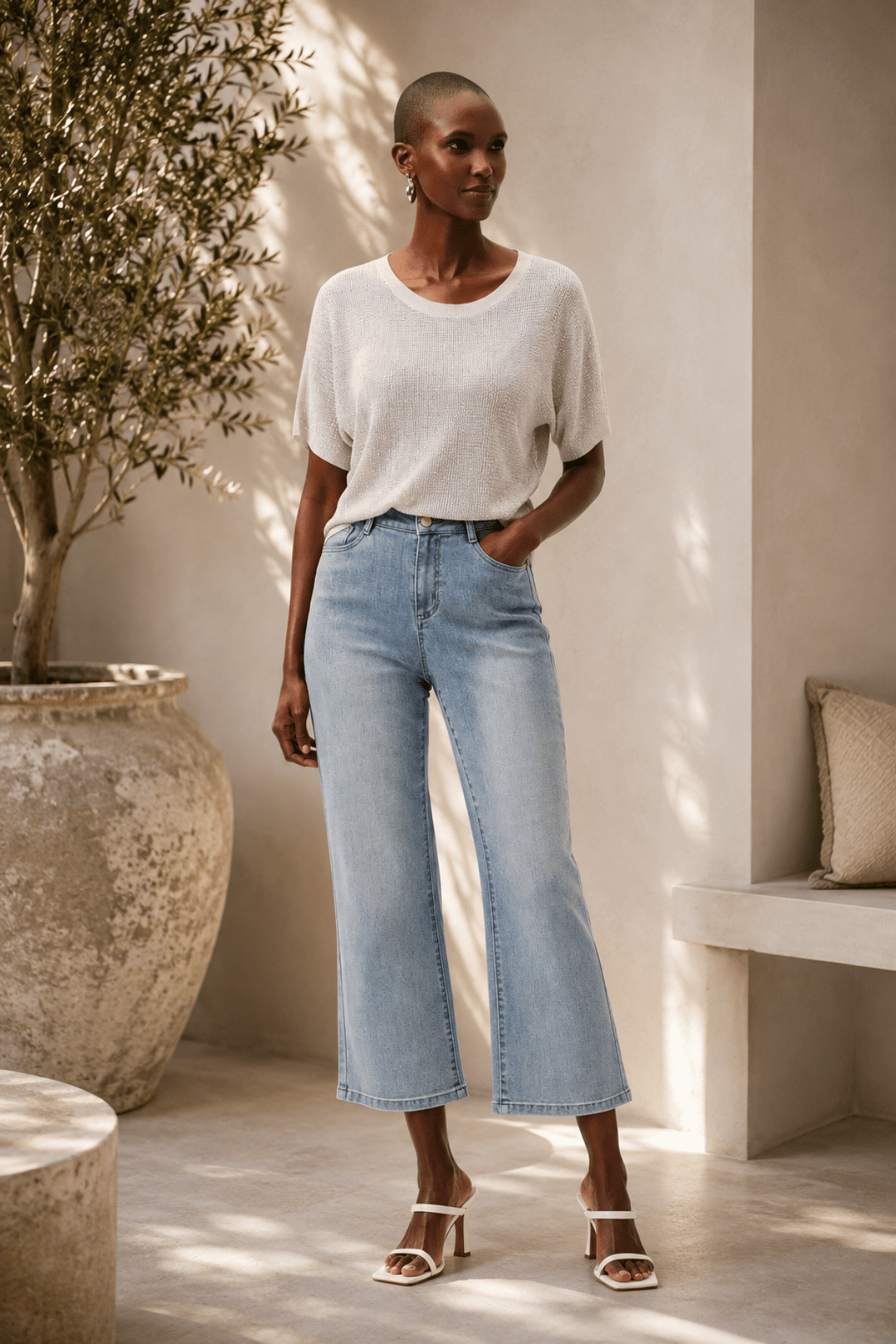 Margot Classic Jean - Light Blue Denim - JR93 - Pizazz BoutiqueJoseph Ribkoff