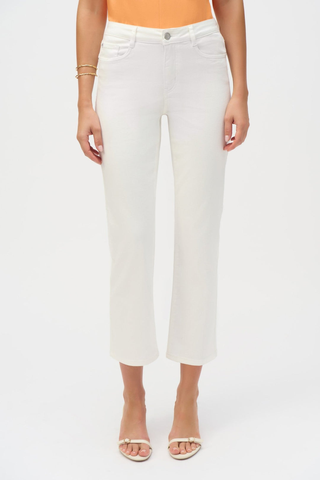 Margot Classic Jeant - White - JR76 - Pizazz BoutiqueJoseph Ribkoff
