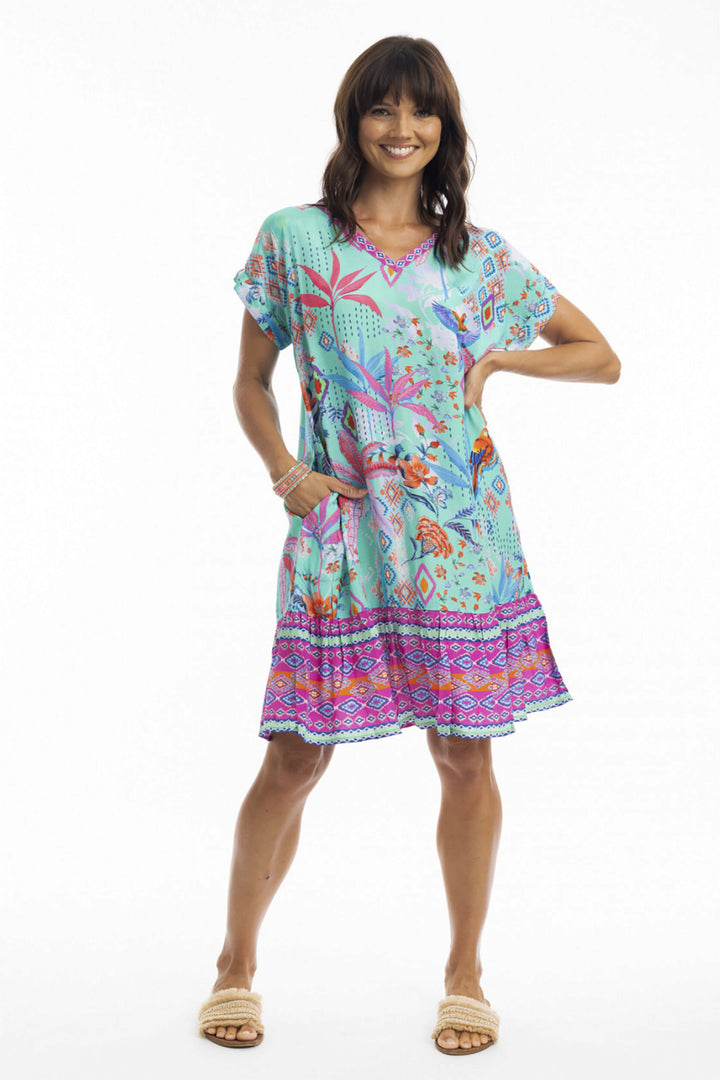 Marina Shift Dress - Print - EP13