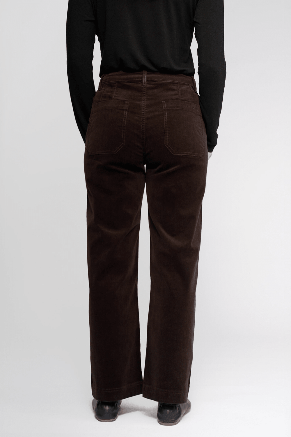 Market Cord Pant - Walnut - VA21 - Pizazz BoutiqueVassalli