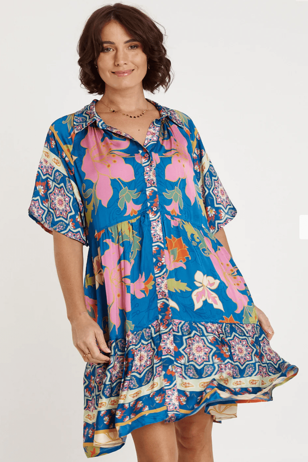 Marquis Dress - Ocean - LS423 - Pizazz BoutiqueLula Soul