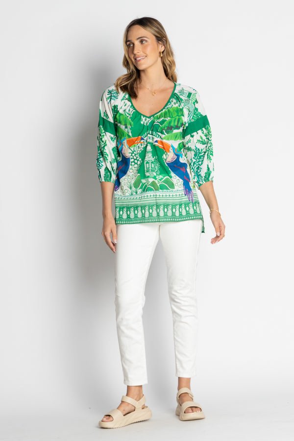 Marquita Top - White - LL9 - Pizazz BoutiqueLula Life