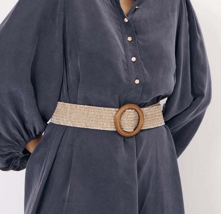 Metallic Thread Stretch Belt - AD55 - Pizazz BoutiqueAdorne