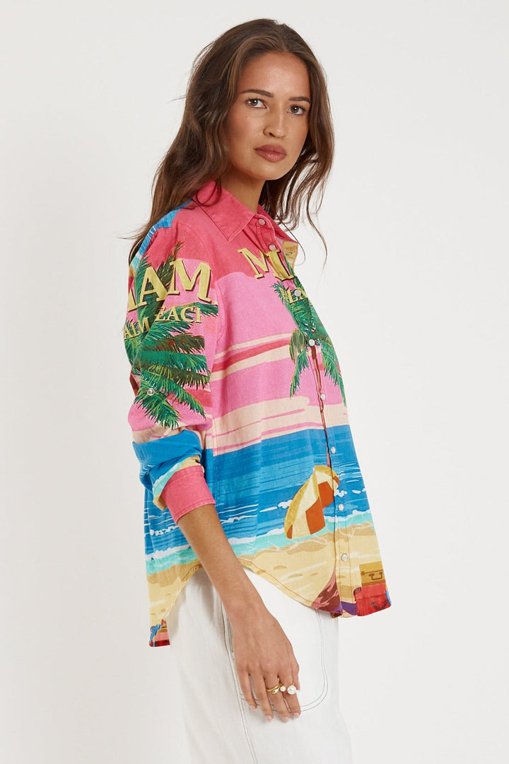 Miami Shirt - RY10 - Pizazz BoutiqueRubyyaya