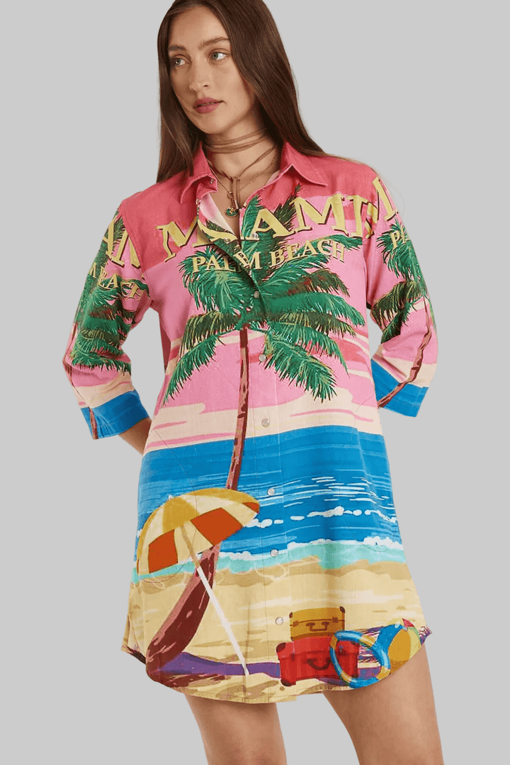 Miami Shirtmaker - RY1 - Pizazz BoutiqueRubyyaya