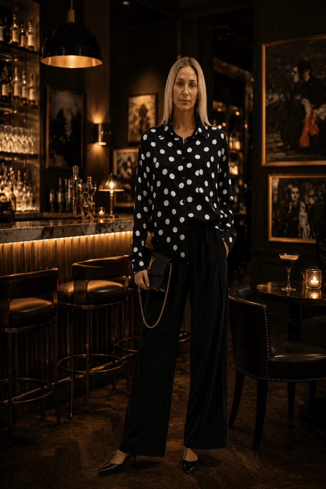 Milo Shirt - Black/White - CB75 - Pizazz BoutiqueCarbon The Label