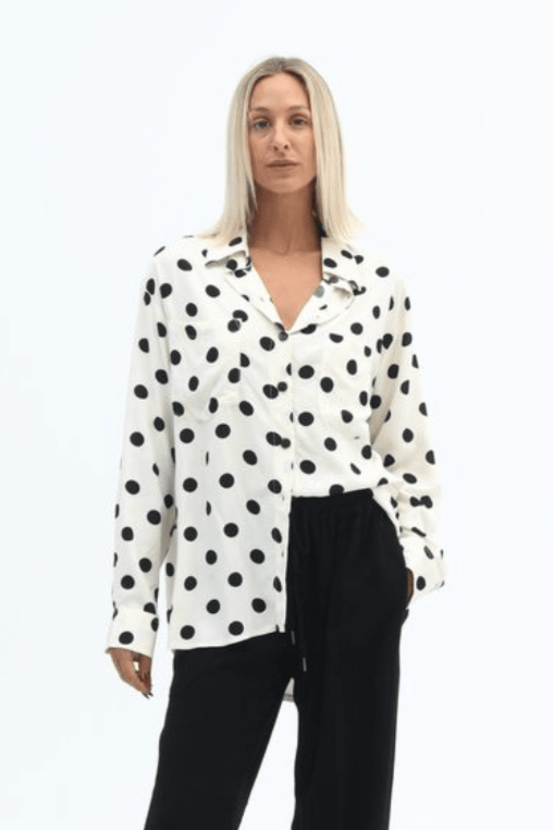 Milo Shirt - Cream/Black - CB75 - Pizazz BoutiqueCarbon The Label