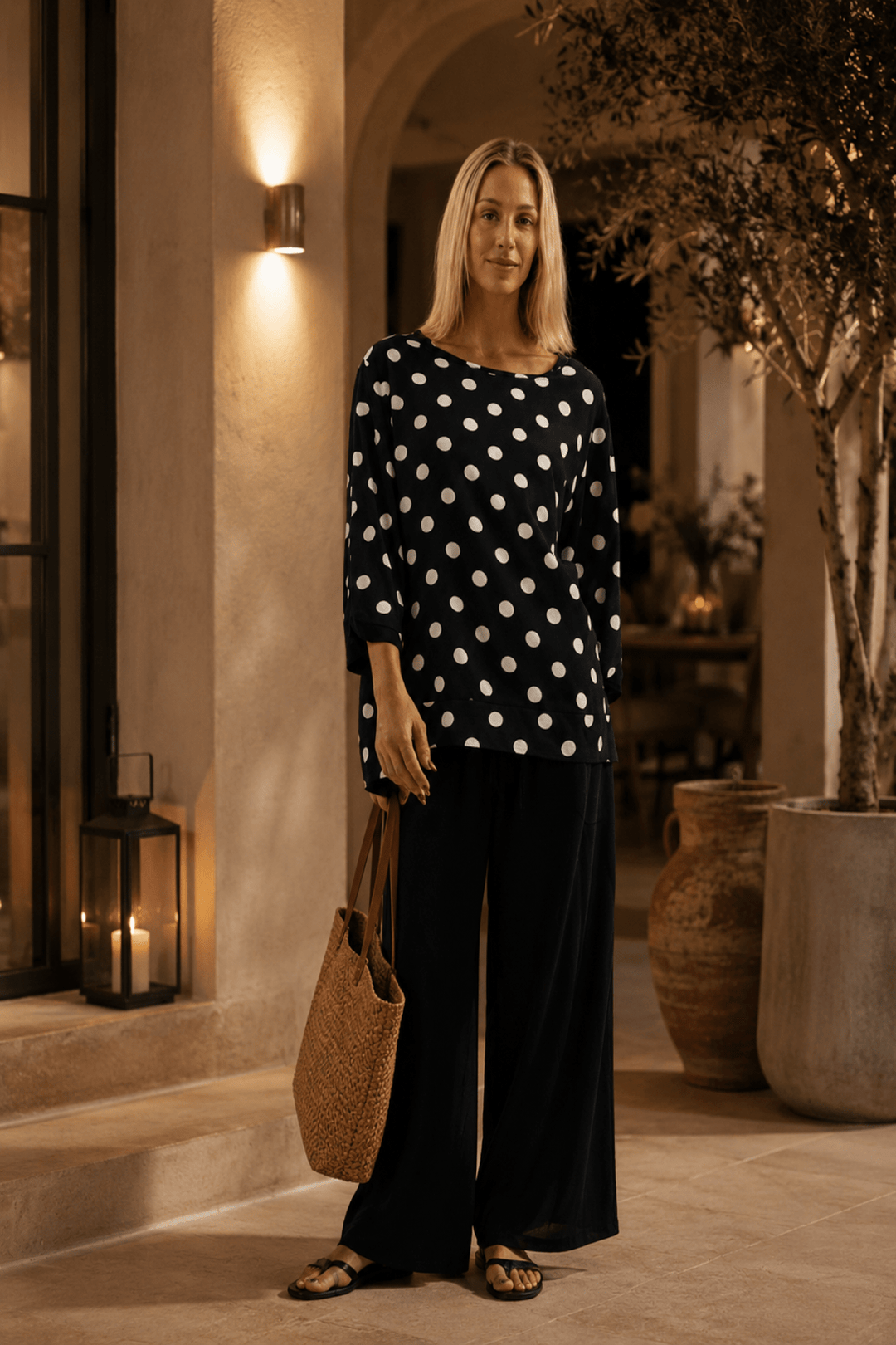 Milo Top - Black/White - CB76 - Pizazz BoutiqueCarbon The Label