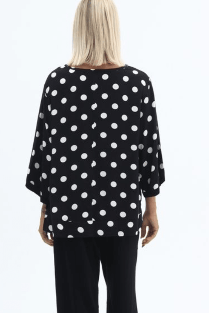 Milo Top - Black/White - CB76 - Pizazz BoutiqueCarbon The Label