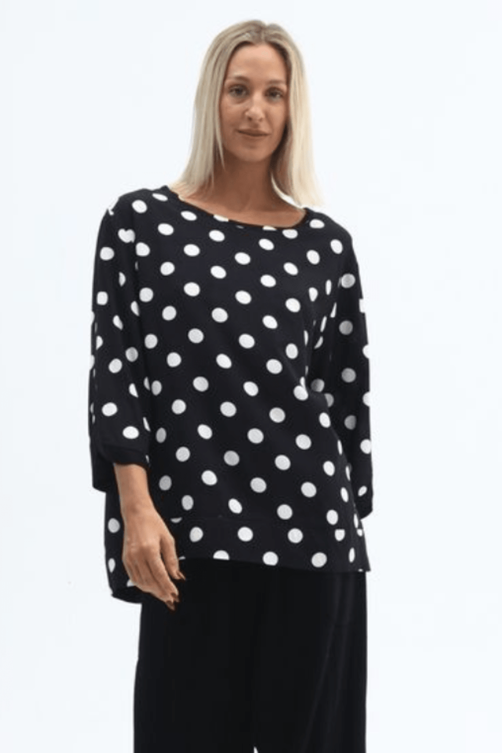 Milo Top - Black/White - CB76 - Pizazz BoutiqueCarbon The Label