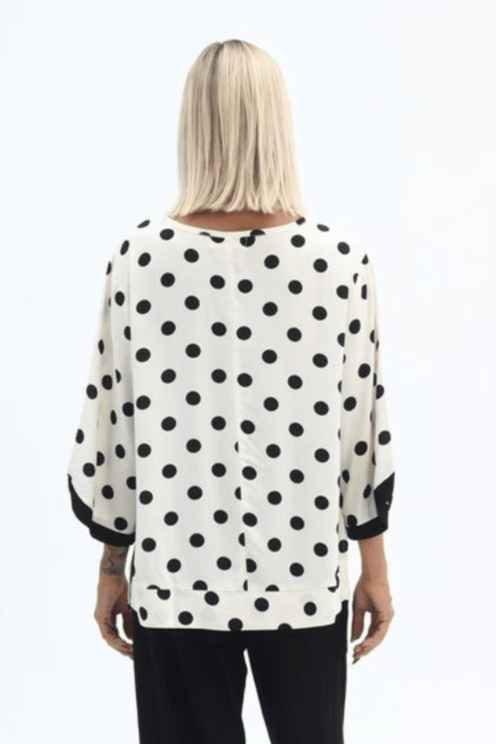 Milo Top - Cream/Black - CB76 - Pizazz BoutiqueCarbon The Label
