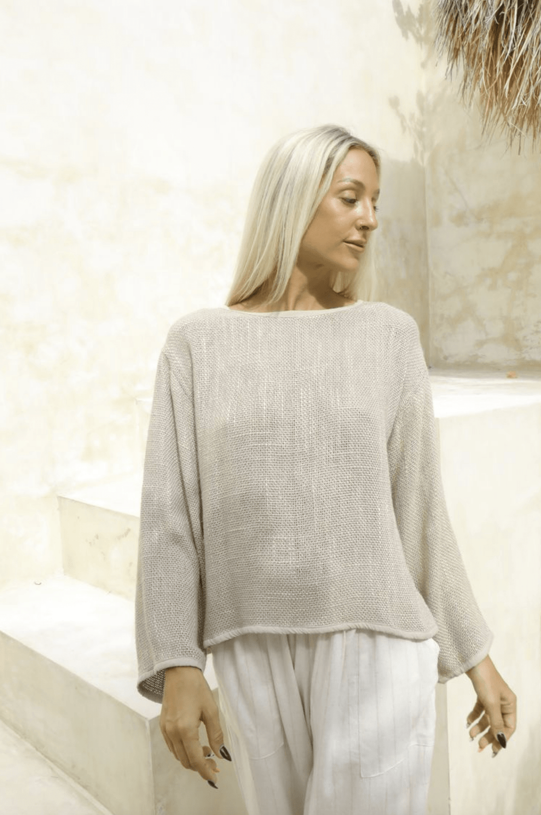 Mira Hessian Top - Cinnamon - CB17 - Pizazz BoutiqueCarbon The Label