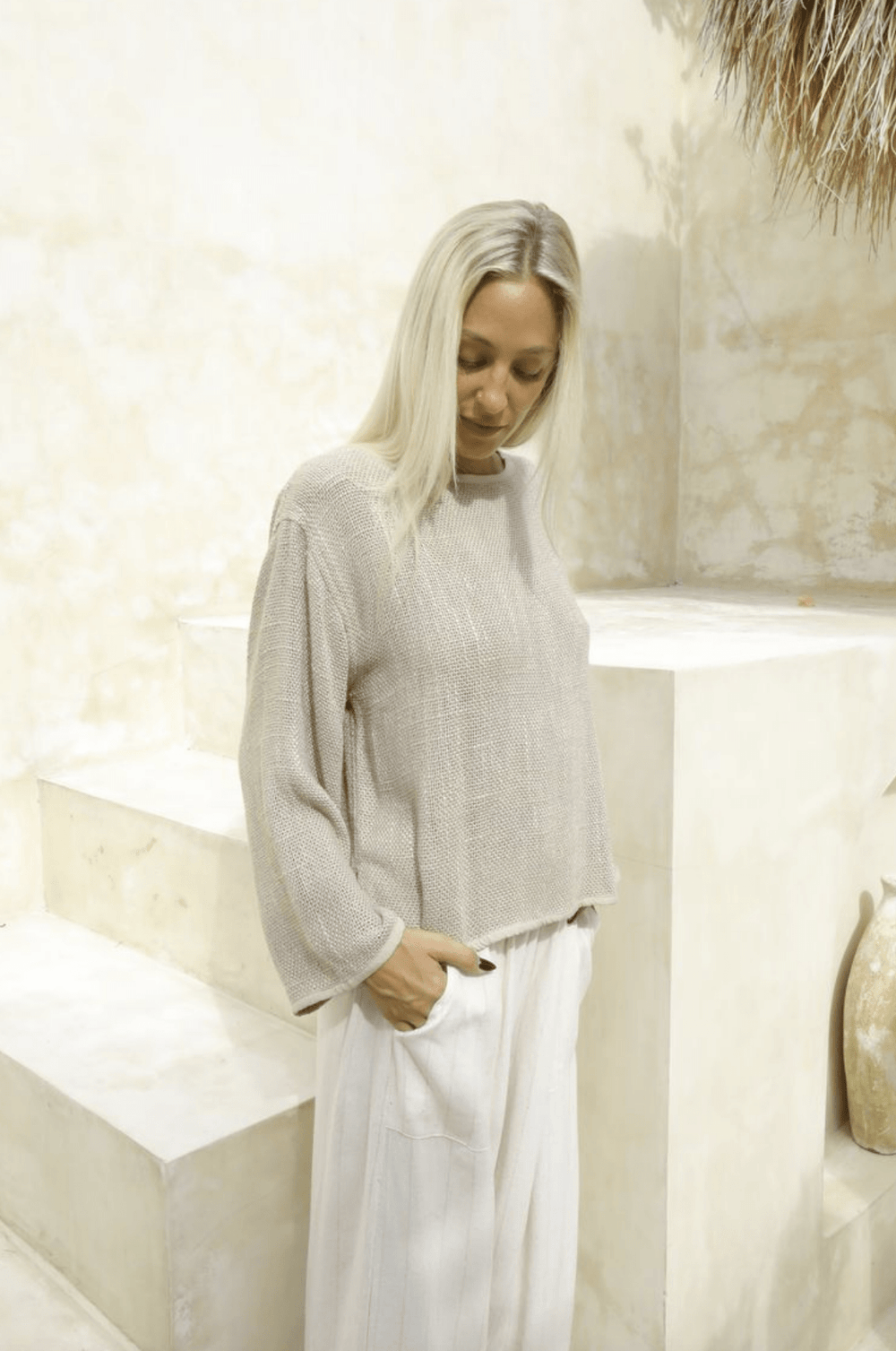 Mira Hessian Top - Cinnamon - CB17 - Pizazz BoutiqueCarbon The Label