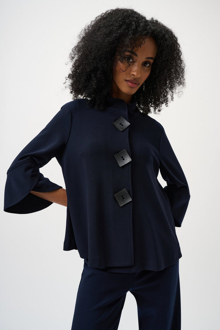 Miss Special Jacket - Navy - JR78 - Pizazz BoutiqueJoseph Ribkoff
