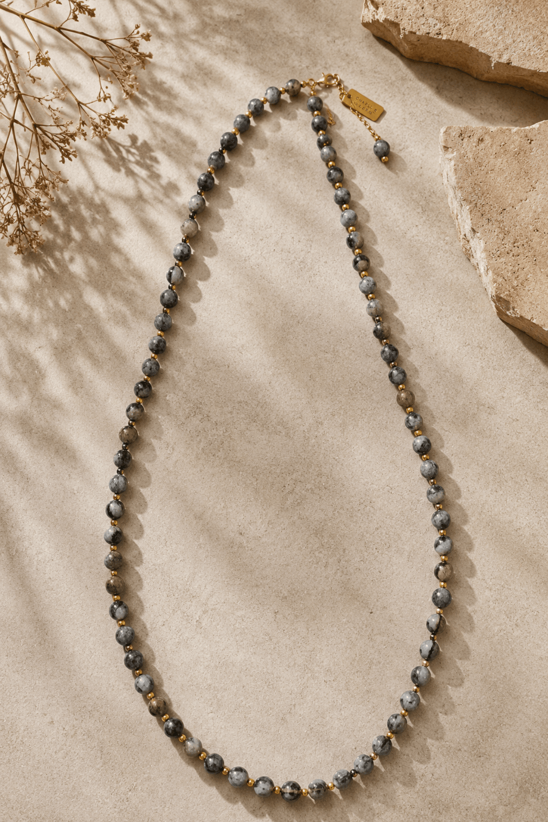 Monroe Necklace - Charcoal - CG14 - Pizazz BoutiqueCindy G / Jewellery