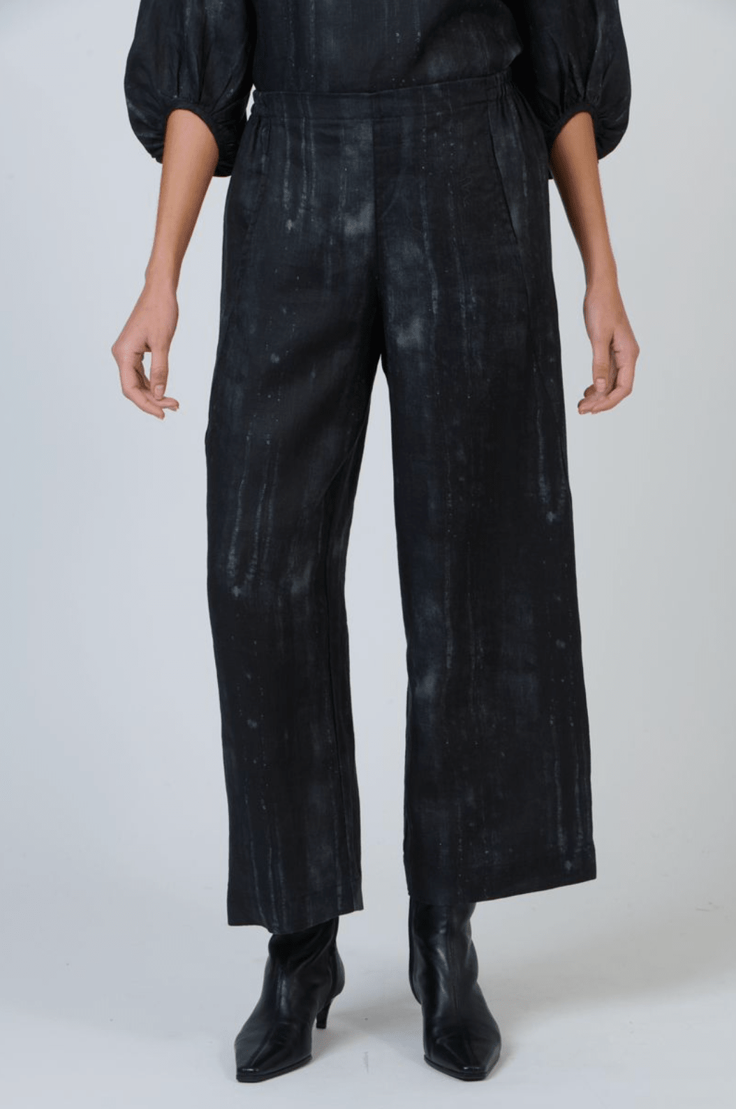 Moonbeam Linen Pant - GA398 - OJ75 - Pizazz BoutiqueNaturals By O & J