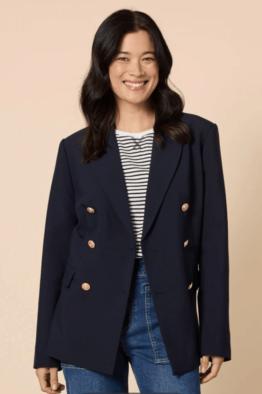 Newport Blazer - Navy - GS18 - Pizazz BoutiqueGordon smith