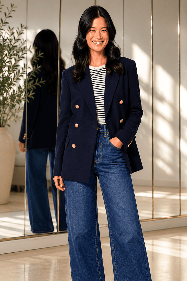Newport Blazer - Navy - GS18 - Pizazz BoutiqueGordon smith